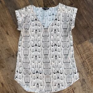 Snake Skin Print Too